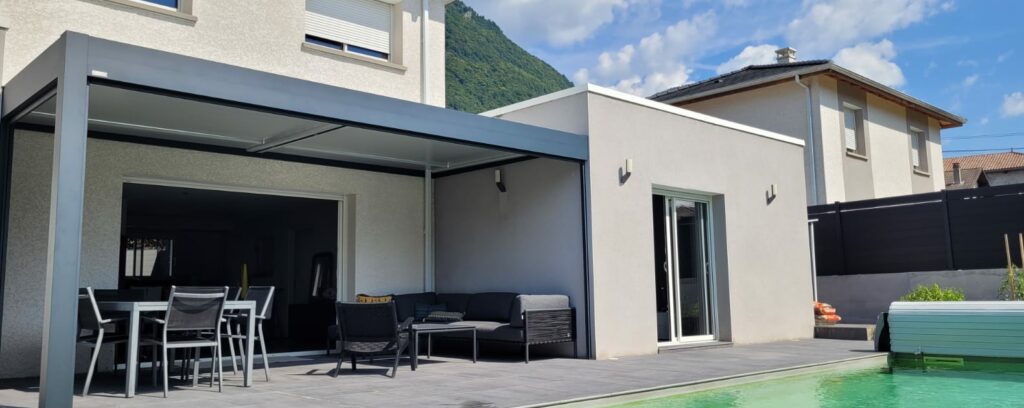 PERGOLA BIOCLIMATIQUE- DVD INDUSTRIES-LUMBIN